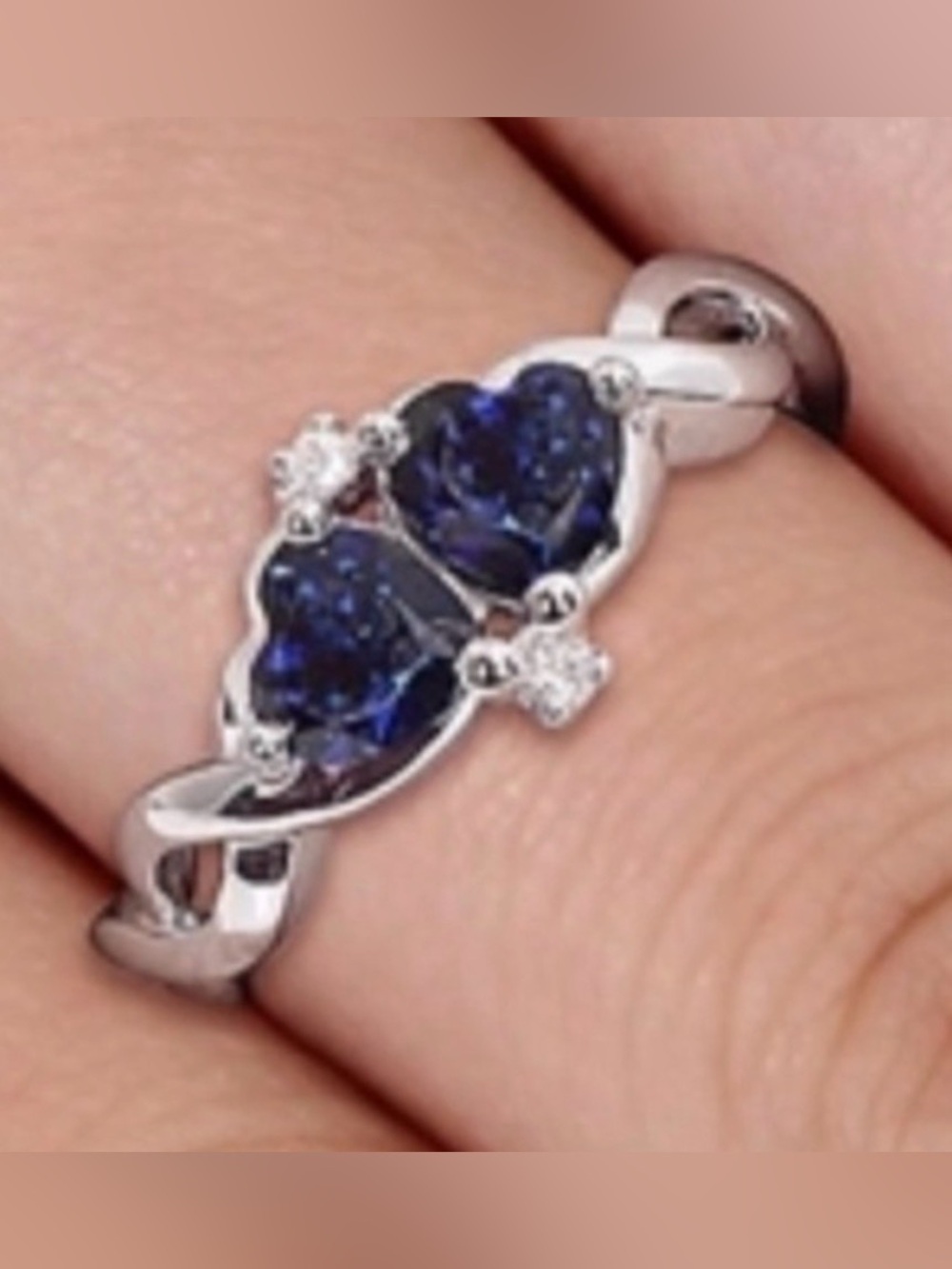 🍁Zales Heart Infinity Ring